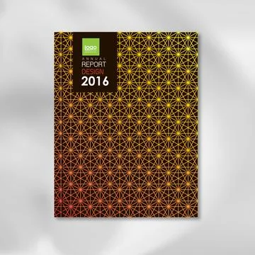 Modern Vector design template with abstract pattern Illustrazione stock