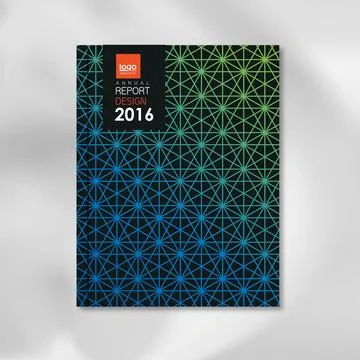 Modern Vector design template with abstract pattern Stock Illustration