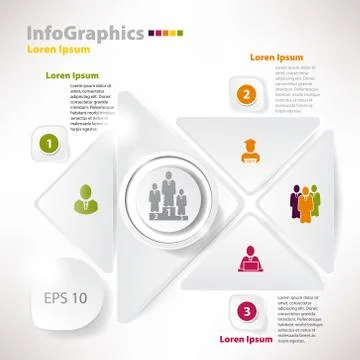 Modern vector elements for infographics for business design Stock Illustration