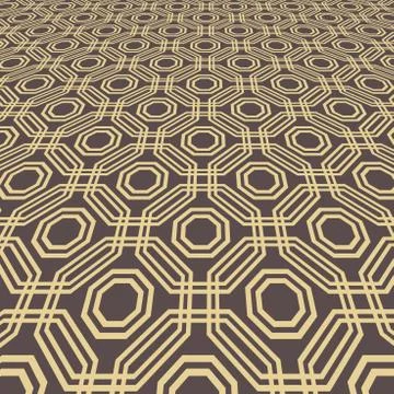 Modern Vector Geometric Pattern 스톡 일러스트