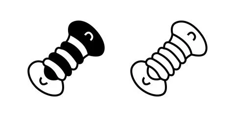 A modern vector icon set representing chew toys, suitable for pet care and .. Stock Illustration