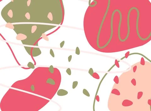 Modern vector illustration, trendy background Stock Illustration