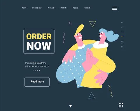 Modern vector illustration young man dancing with girl Illustrazione stock