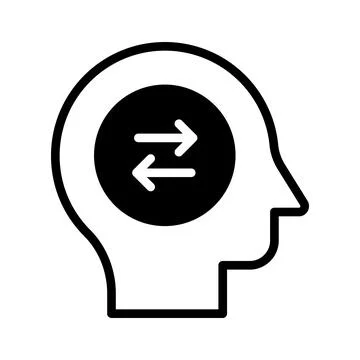 A modern vector of knowledge transfer in customizable style Stock Illustration