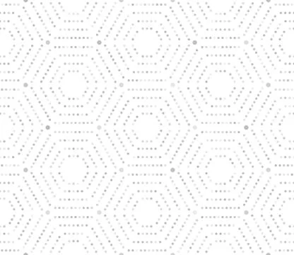 Modern Vector Seamless Dotted Pattern Stock Illustration