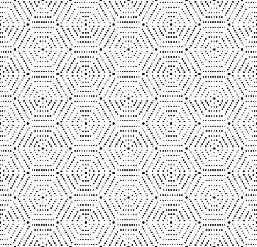 Modern Vector Seamless Dotted Pattern イラスト素材