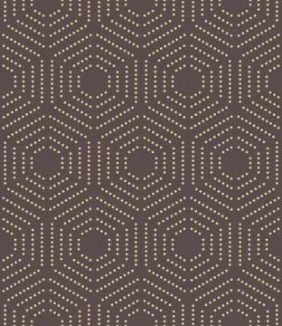 Modern Vector Seamless Dotted Pattern Stock Illustration