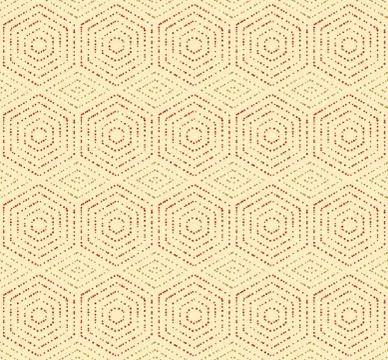 Modern Vector Seamless Dotted Pattern イラスト素材
