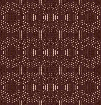 Modern Vector Seamless Dotted Pattern Stock Illustration