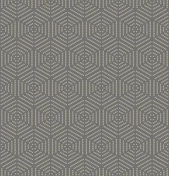 Modern Vector Seamless Dotted Pattern Illustrazione stock