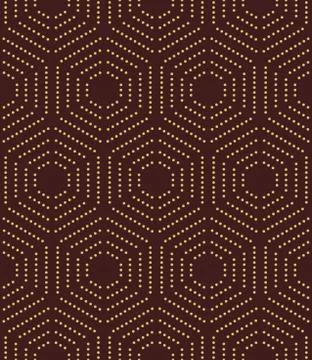 Modern Vector Seamless Dotted Pattern Stock Illustration