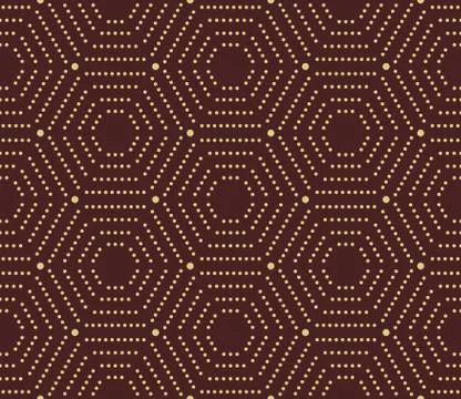Modern Vector Seamless Dotted Pattern Stock Illustration