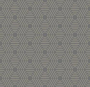 Modern Vector Seamless Dotted Pattern Stock Illustration