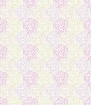 Modern Vector Seamless Dotted Pattern 스톡 일러스트