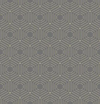 Modern Vector Seamless Dotted Pattern Stock Illustration