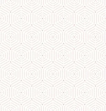 Modern Vector Seamless Dotted Pattern Stock Illustration