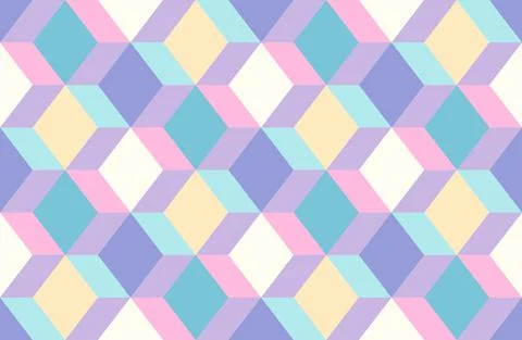 Modern vector seamless geometric pattern Stock Illustration