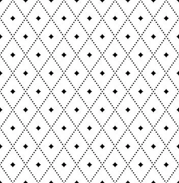 Modern Vector Seamless Pattern Stock Illustration