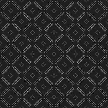 Modern Vector Seamless Pattern Stock Illustration