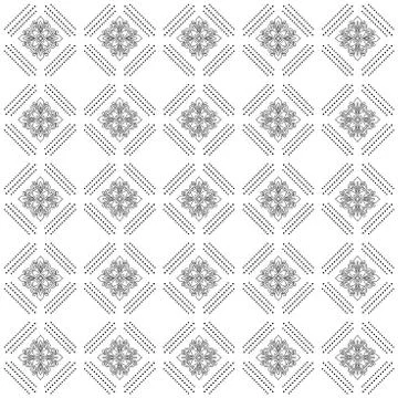 Modern Vector Seamless Pattern Stock Illustration