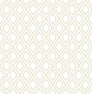 Modern Vector Seamless Pattern Stock Illustration