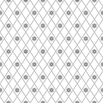 Modern Vector Seamless Pattern Stock Illustration