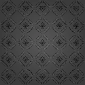 Modern Vector Seamless Pattern Stock Illustration
