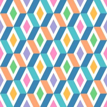 Modern vector seamless pattern Stock Illustration