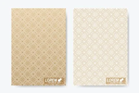 Modern vector template for brochure, Leaflet, flyer, cover, magazine or annual Stock Illustration