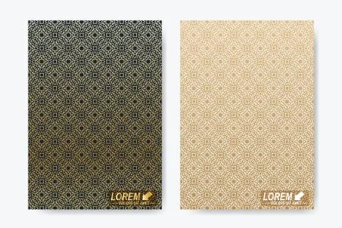 Modern vector template for brochure, Leaflet, flyer, cover, magazine or annual Stock Illustration