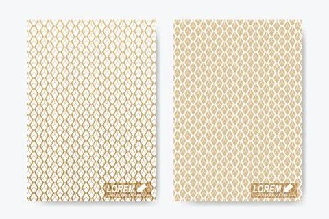 Modern vector template for brochure, Leaflet, flyer, cover, magazine or annual Stock Illustration