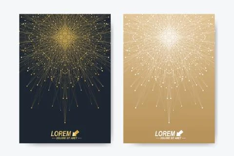 Modern vector template for brochure, Leaflet, flyer, cover, magazine or annual Stock Illustration