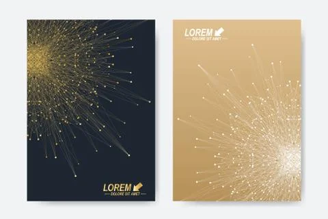 Modern vector template for brochure, Leaflet, flyer, cover, magazine or annual 스톡 일러스트