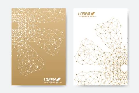 Modern vector template for brochure, Leaflet, flyer, cover, magazine or annual Stock Illustration