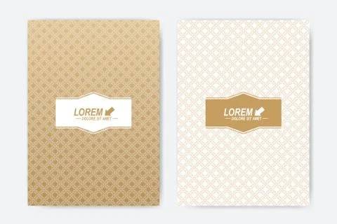 Modern vector template for brochure Leaflet flyer advert cover magazine or Stock Illustration