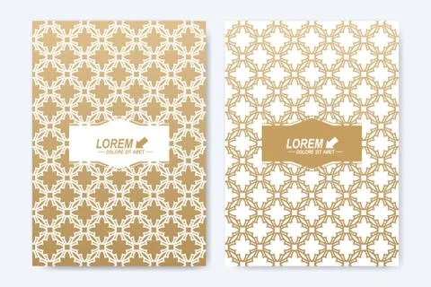 Modern vector template for brochure, Leaflet, flyer, advert, cover, magazine or Stock Illustration
