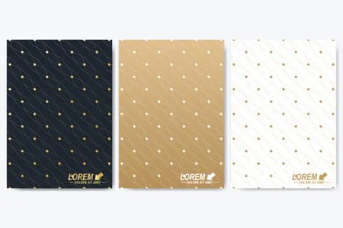 Modern vector template for brochure, Leaflet, flyer, cover, booklet, magazine or Stock Illustration