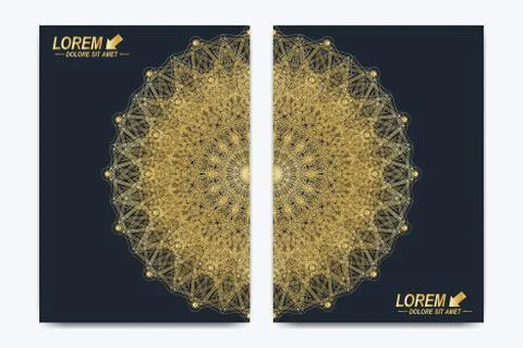 Modern vector template for brochure, Leaflet, flyer, cover, magazine or annual Stock Illustration