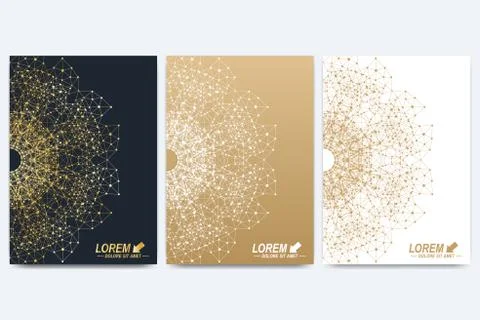 Modern vector template for brochure, Leaflet, flyer, cover, magazine or annual Stock Illustration