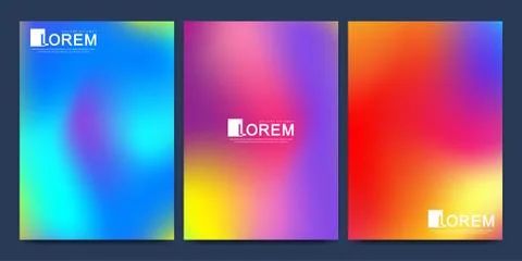 Modern vector template for brochure, leaflet, flyer, cover, catalog in A4 size Stock Illustration