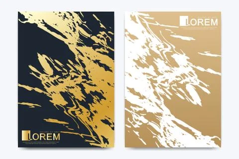 Modern vector template for brochure leaflet flyer cover catalog magazine or Stock Illustration