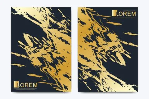 Modern vector template for brochure leaflet flyer cover catalog magazine or Stock Illustration