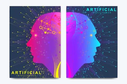 Modern vector template for brochure, leaflet, flyer, cover, banner, catalog Stock Illustration