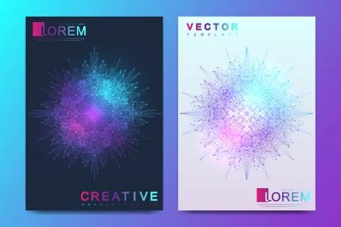 Modern vector template for brochure, leaflet, flyer, cover, banner, catalog,  Stock Illustration