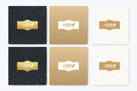 Modern vector template for square brochure, Leaflet, flyer, cover, booklet Stock Illustration