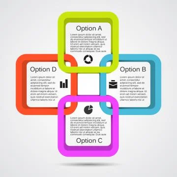 Modern vector template for your business project Stock Illustration