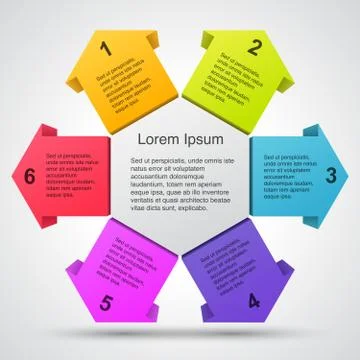 Modern vector template for your business project Stock Illustration