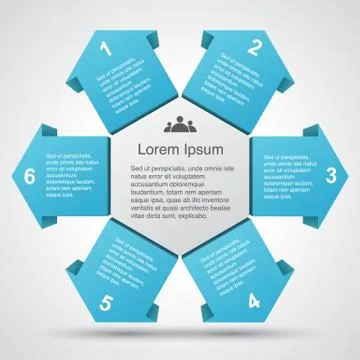 Modern vector template for your business project Stock Illustration