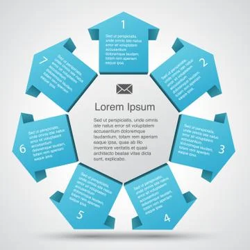 Modern vector template for your business project Stock Illustration