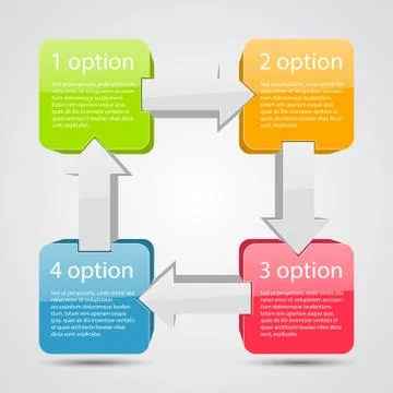 Modern vector template for your business project Stock Illustration